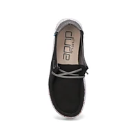 Girls Wendy Youth Casual Shoe-White/Leopard