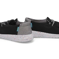 Girls Wendy Youth Casual Shoe-White/Leopard