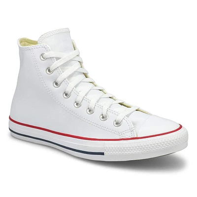 Espad. ALL STAR LEATHER HI TOP, blanc, femmes