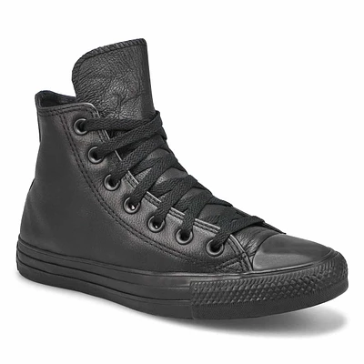 Espadrille ALL STAR LEATHER HI TOP, noir, femmes