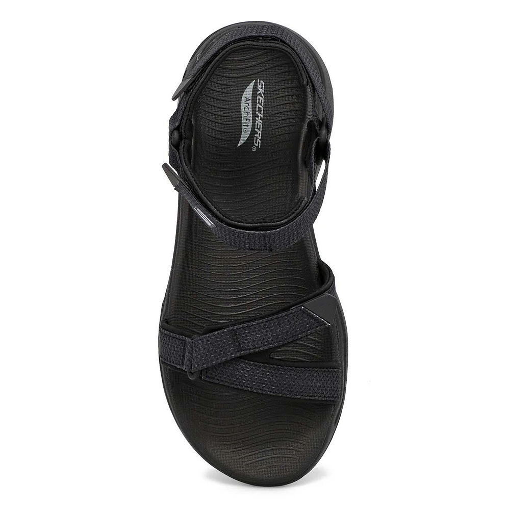 Women's Go Walk Wide Sport Sandal - Black