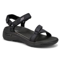 Women's Go Walk Wide Sport Sandal - Black