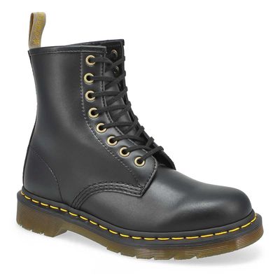 Women's 1460 Vegan Smooth 8-Eye Combat Boot- Purpl