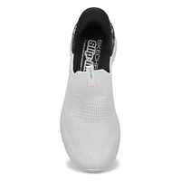 Baskets à enfiler BOBS SPORT SLIP-INS, blanc/noir,