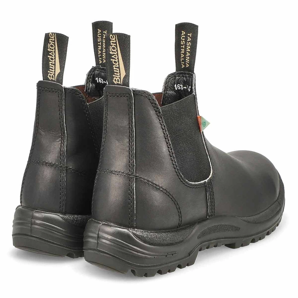 Unisex 163 Work & Safety Boot (Oversize)- Black