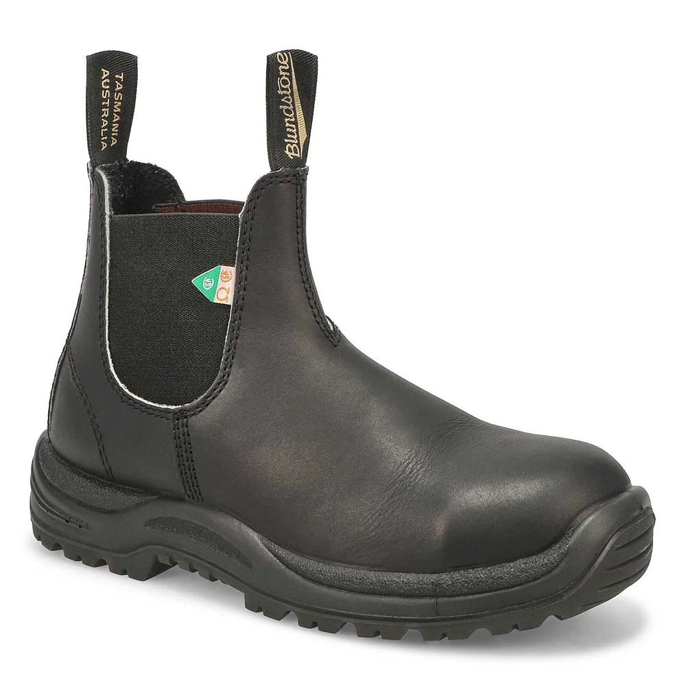 Unisex 163 Work & Safety Boot (Oversize)- Black