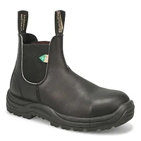 Unisex 163 Work & Safety Boot (Oversize)- Black