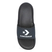 Women's All Star Casual Slide Sandal -  Black/Whit