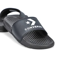 Women's All Star Casual Slide Sandal -  Black/Whit