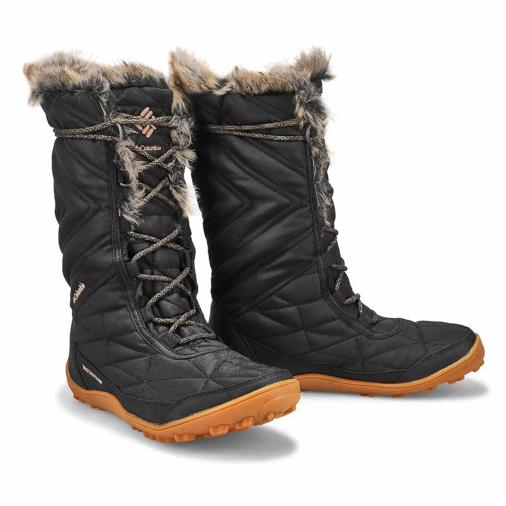 Botte d'hiver imperméable MINX MID III, noir, femm