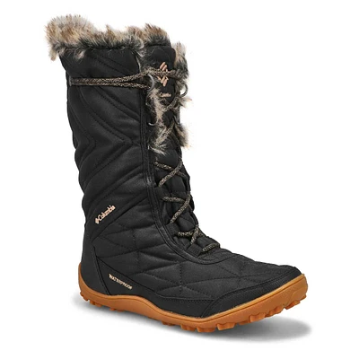 Botte d'hiver imperméable MINX MID III, noir, femm