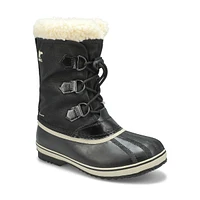 Bottes de neige YOOT PAC NYLON prune, enfants