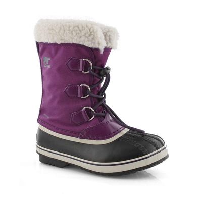 Kids' Yoot Pac Waterproof Winter Boot - Black