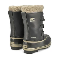 Botte d'hiver imperméable YOOT PAC TP, noir, enfan