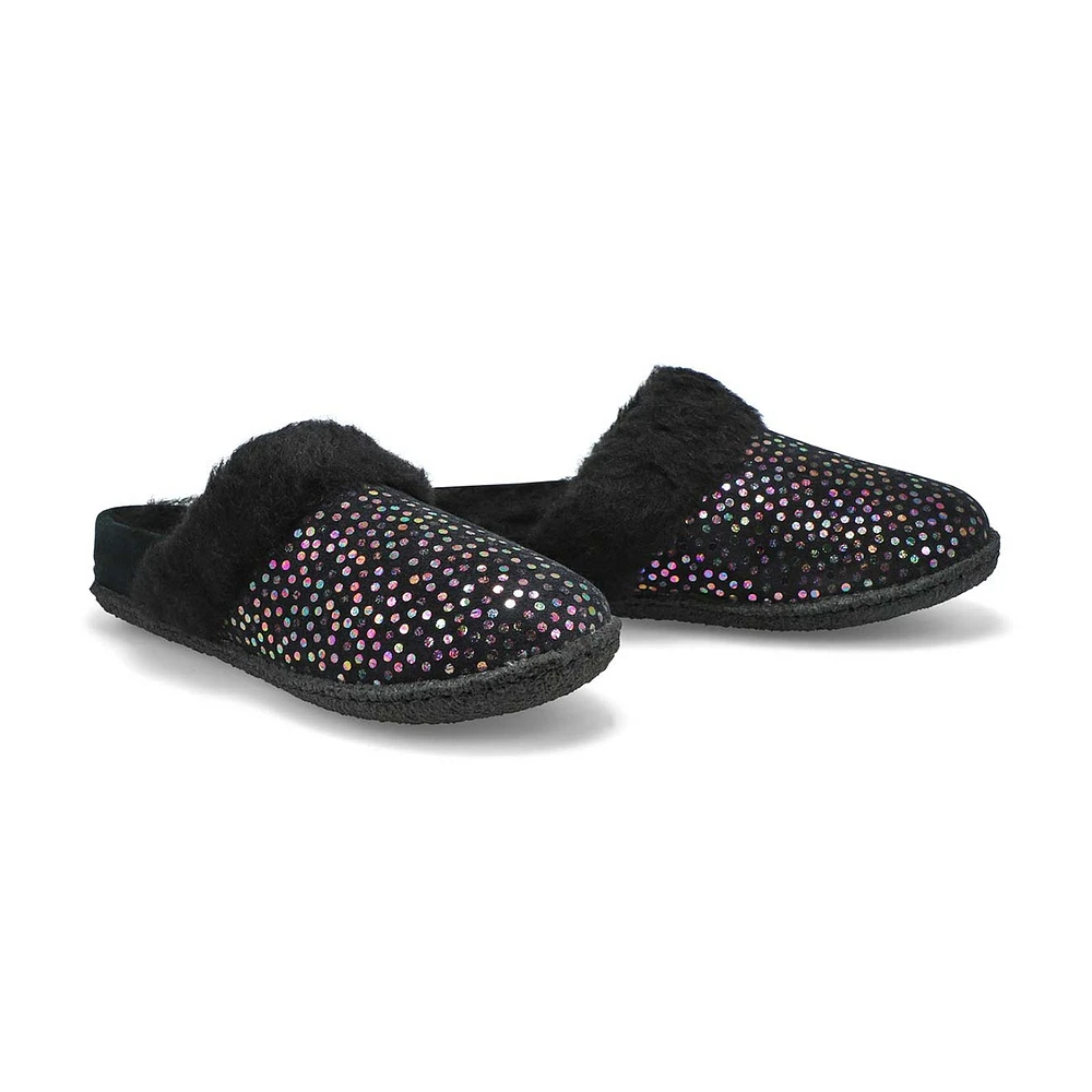 Girls' Nakiska Slide II Slipper - Black