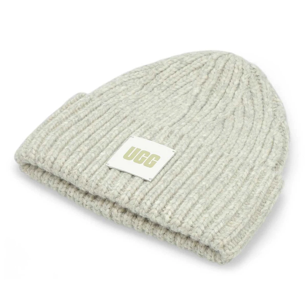 Women's Chunky Rib Beanie - Black