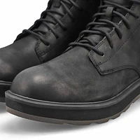 Men's Hi-Line Lace Up Boot -Black