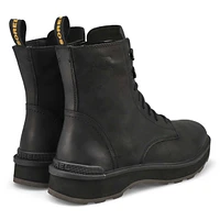 Men's Hi-Line Lace Up Boot -Black