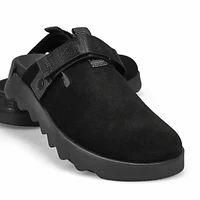 Women's Viibe Suede Casual Clog - Black/Sea Salt