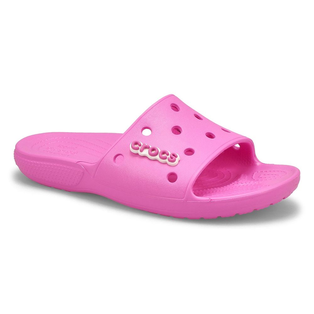 Womens' Classic Crocs Slide Sandal - Black