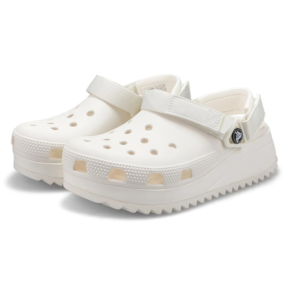 Women's Classic Hiker Comfort Clog - White