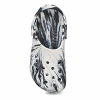 Women's Classic Marbled EVA Clog - White/Black