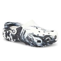 Women's Classic Marbled EVA Clog - White/Black