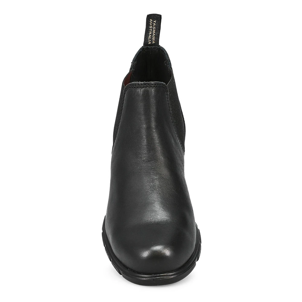Botte avec talon bas 1970 - LOW HEEL SERIES, brun