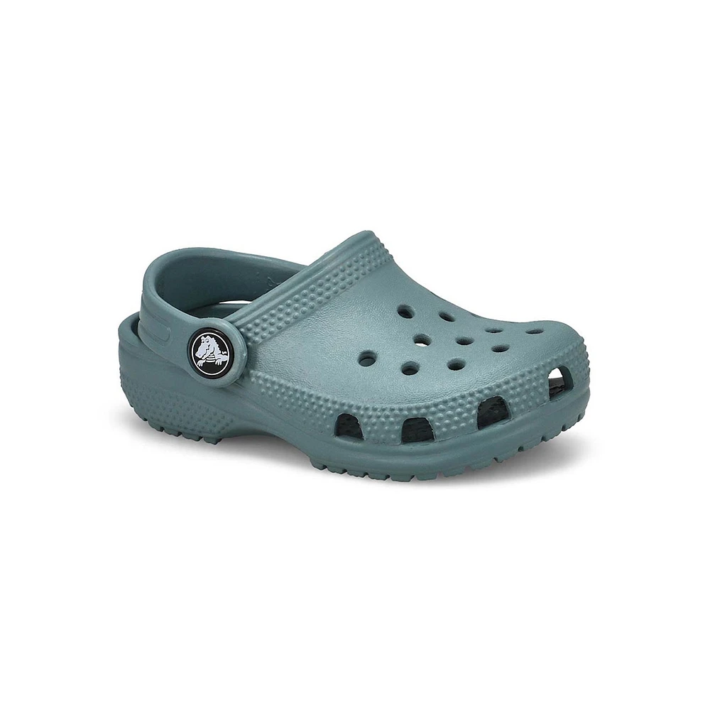 Infants' Classic Dino Comfort Clog - Navy/Multi