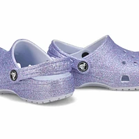 Kids'  Classic Glitter EVA Comfort Clog - Frosted