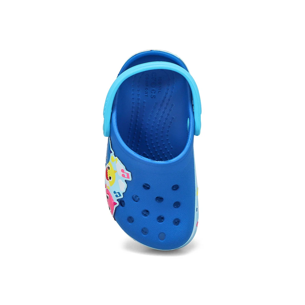 Sabot CROCBAND BABY SHARK, cobalt, tout-petits