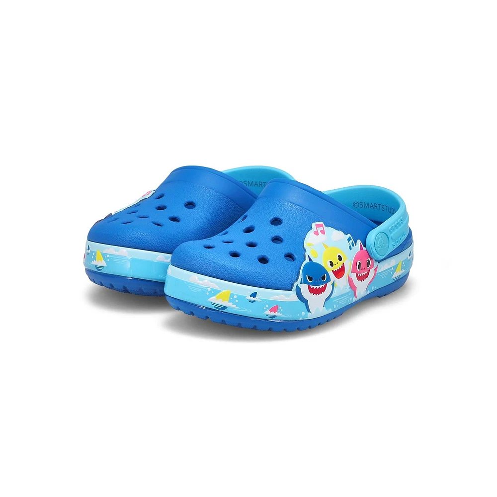 Sabot CROCBAND BABY SHARK, cobalt, tout-petits