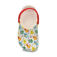 Kids' Classic Pokemon Comfort Clog - White/Multi