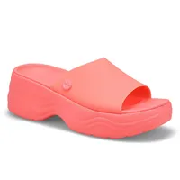 Women's Skyline Platform Slide Sandal - Guava