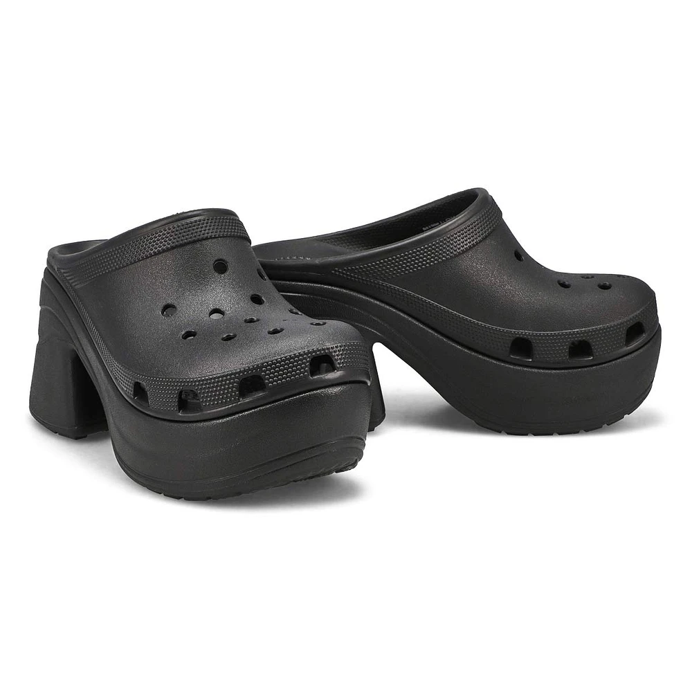 Women's Classic Siren EVA Platform Clog - Black