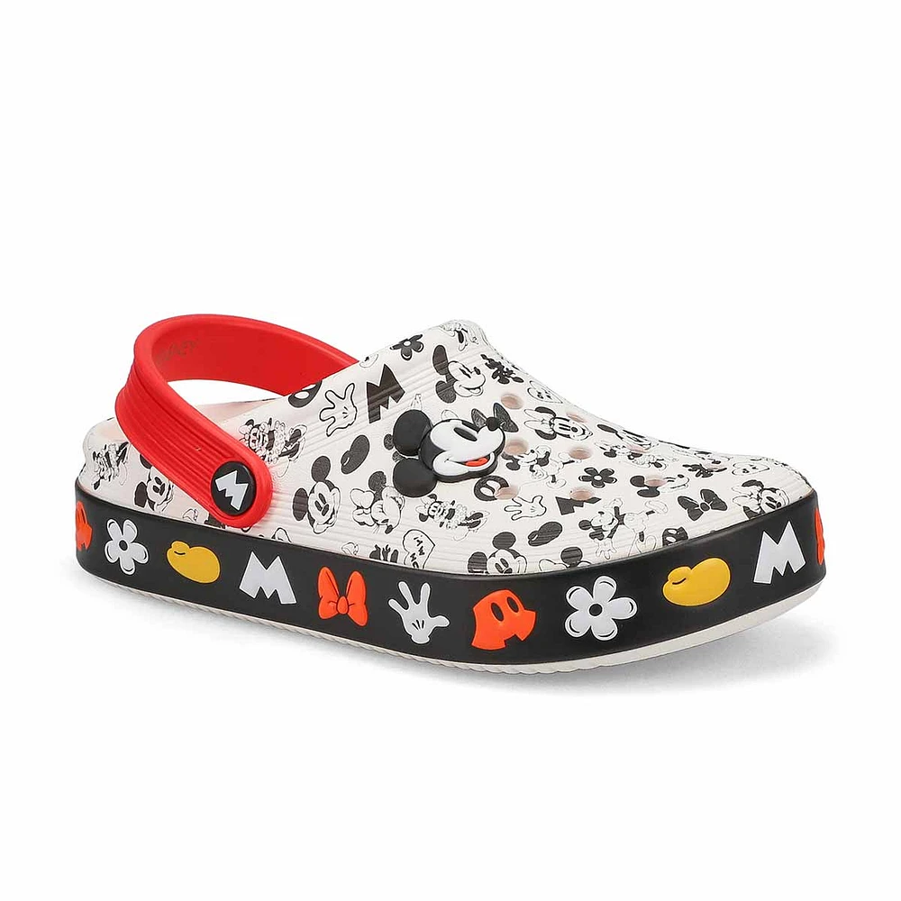 Kids' Mickey Off Court EVA Clog - White