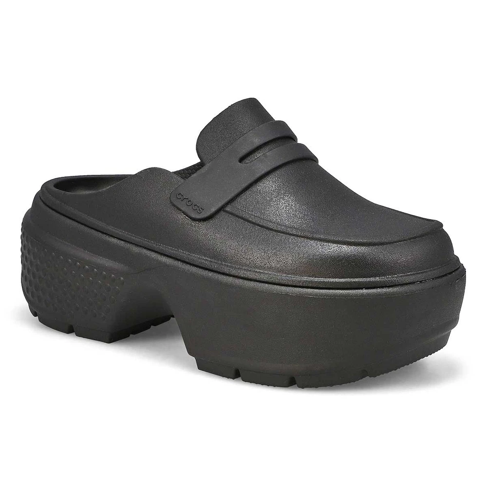 Women's Stomp EVA Platform Loafer - Black/ Black