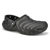 Men's Classic Lined Puffer Comfort Clog - Black