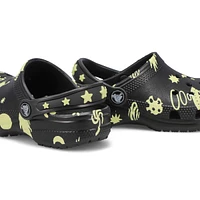 Kids'  Classic Glow Space EVA Comfort Clog - Black