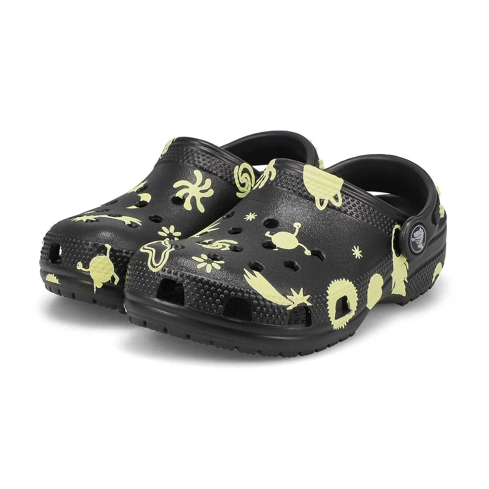 Kids'  Classic Glow Space EVA Comfort Clog - Black