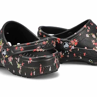 Women's Classic Ditsy Floral EVA Comfort Clog - Bl