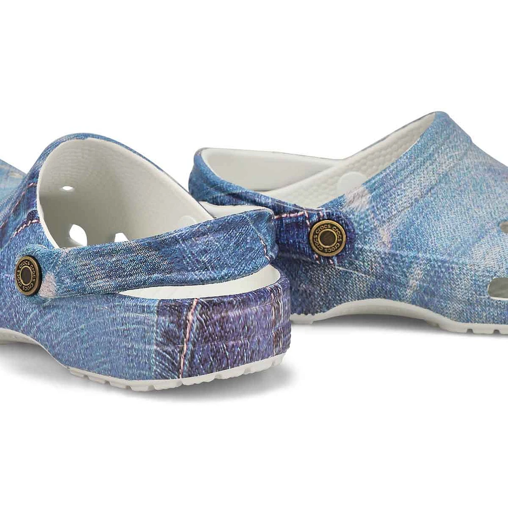 Women's  Classic Denim EVA Comfort Clog - Moonligh