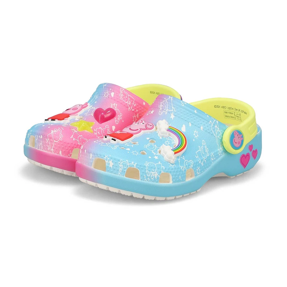 Kids'  Peppa Pig Classic EVA Comfort Clog - Blue/M