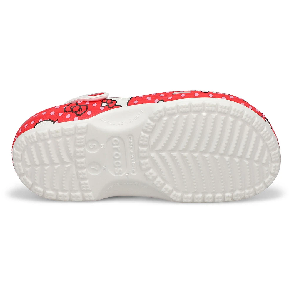 Women's  Hello Kitty Classic EVA Comfor Clog - Red