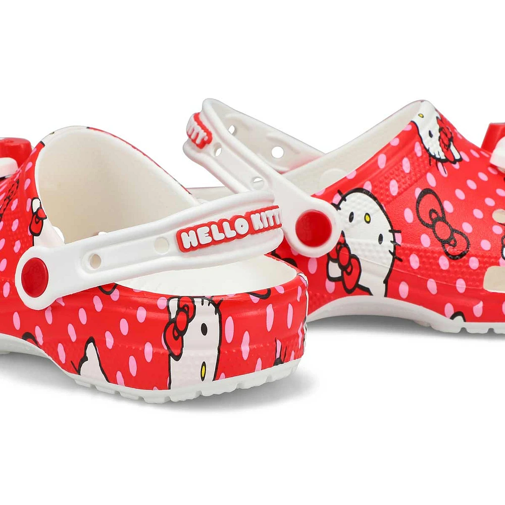 Women's  Hello Kitty Classic EVA Comfor Clog - Red