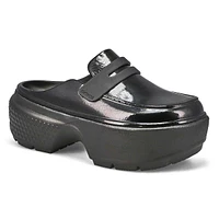 Women's Stomp High Shine EVA Platform Loafer - Bla