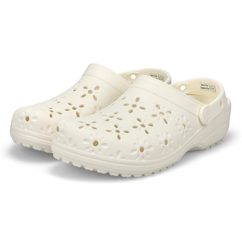 Women's Classic Floral Cut Out EVA Comfort Clog