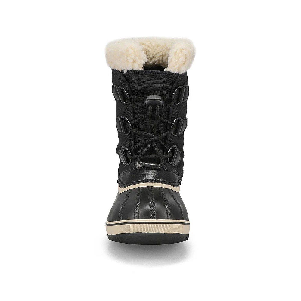 Botte d'hiver imperméable YOOT PAC NYLON, noir, en