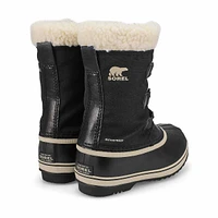 Kids' Yoot Pac Nylon Waterproof Winter Boot - Blac