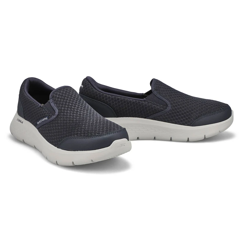 Men's Go Walk Flex Request Sneaker - Navy/Grey